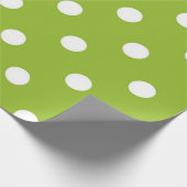 Polka-puntpatroon Cadeaupapier (Hoek)