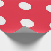 Polka-puntpatroon Cadeaupapier (Hoek)