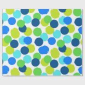 Polka-puntpatroon Cadeaupapier (Vlak)