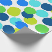 Polka-puntpatroon Cadeaupapier (Hoek)
