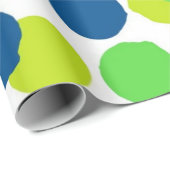 Polka-puntpatroon Cadeaupapier (Rol Hoek)