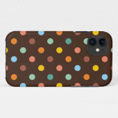 Polka-puntpatroon Case-Mate iPhone Case (Achterkant (horizontaal))