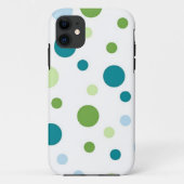 Polka-puntpatroon Case-Mate iPhone Case (Achterkant)