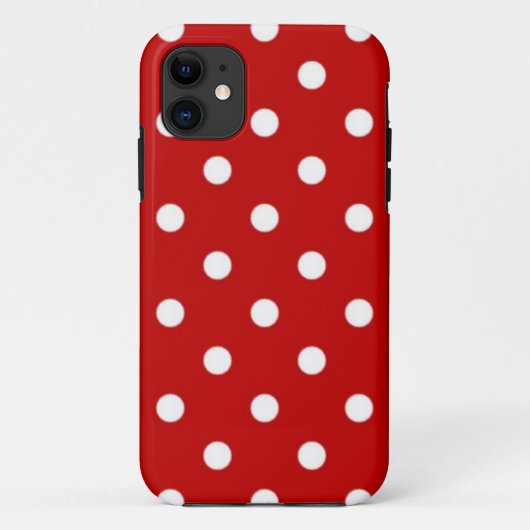 Polka-puntpatroon Case-Mate iPhone Case (Achterkant)