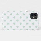 Polka-puntpatroon Case-Mate iPhone Case (Achterkant (horizontaal))