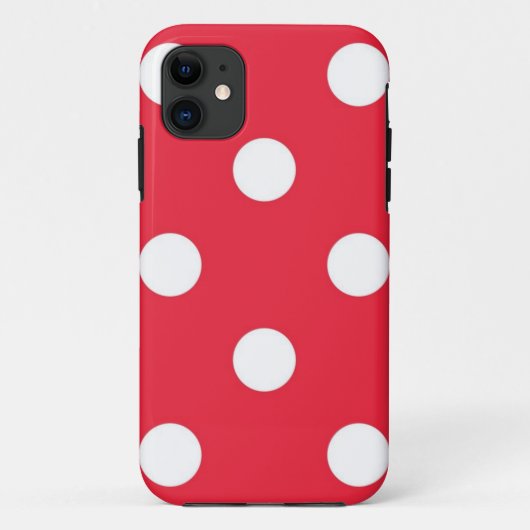 Polka-puntpatroon Case-Mate iPhone Case (Achterkant)