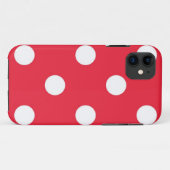 Polka-puntpatroon Case-Mate iPhone Case (Achterkant (horizontaal))