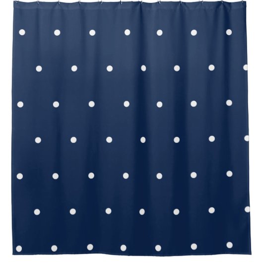 Polka-puntpatroon Douchegordijn (Voorkant)