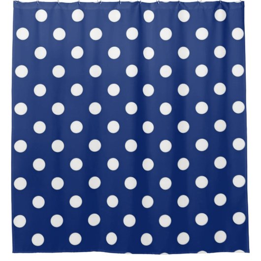 Polka-puntpatroon Douchegordijn (Voorkant)