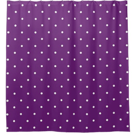 Polka-puntpatroon Douchegordijn (Voorkant)
