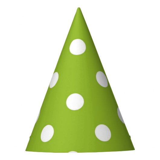 Polka-puntpatroon Feesthoedjes (Voorkant)