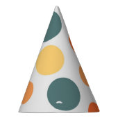 Polka-puntpatroon Feesthoedjes (Rechts)