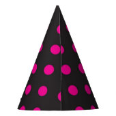 Polka-puntpatroon Feesthoedjes (Achterkant)