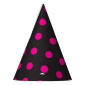 Polka-puntpatroon Feesthoedjes (Links)