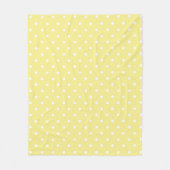 Polka-puntpatroon Fleece Deken (Voorkant)