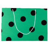 Polka-puntpatroon Groot Cadeauzakje (Achterkant)
