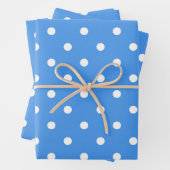 Polka-puntpatroon Inpakpapier Vel (In situ)