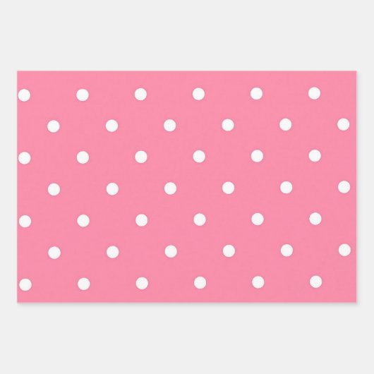 Polka-puntpatroon Inpakpapier Vel (Voorkant)