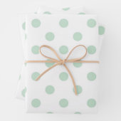 Polka-puntpatroon Inpakpapier Vel (In situ)