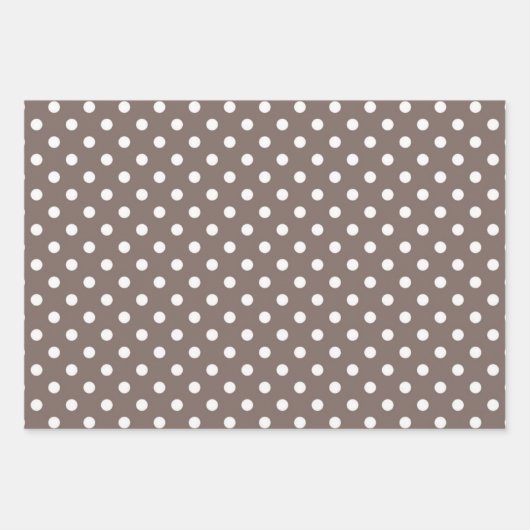 Polka-puntpatroon Inpakpapier Vel (Voorkant)