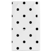 Polka-puntpatroon Klein Cadeauzakje (Achterkant)