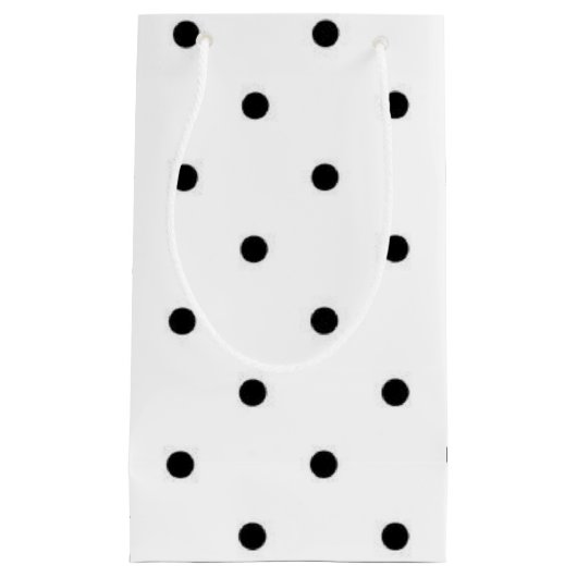 Polka-puntpatroon Klein Cadeauzakje (Voorkant)
