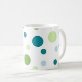 Polka-puntpatroon Koffiemok (Voorkant rechts)