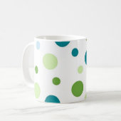 Polka-puntpatroon Koffiemok (Voorkant links)