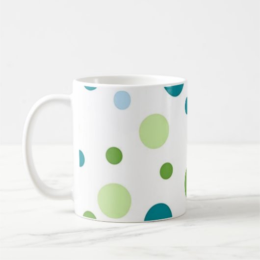 Polka-puntpatroon Koffiemok (Links)