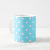 Polka-puntpatroon Koffiemok (Voorkant links)