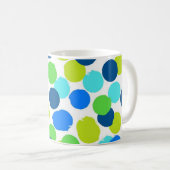 Polka-puntpatroon Koffiemok (Voorkant rechts)
