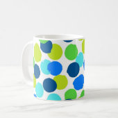 Polka-puntpatroon Koffiemok (Voorkant links)