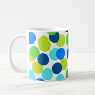 Polka-puntpatroon Koffiemok
