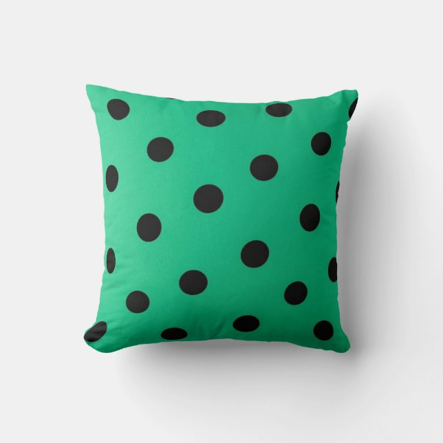 Polka-puntpatroon Kussen (Voorkant)