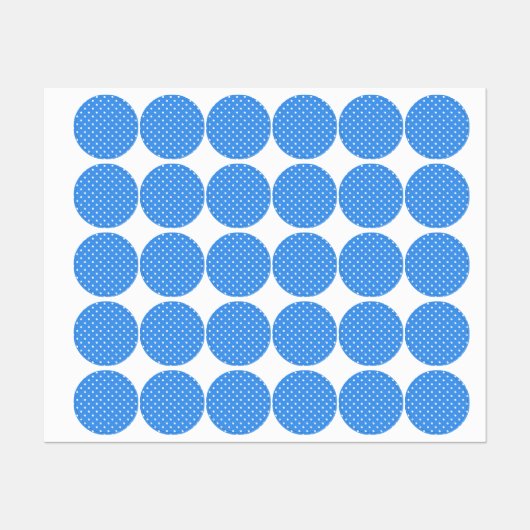 Polka-puntpatroon Labels (Vel)