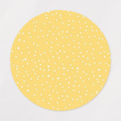 Polka-puntpatroon Labels (Design 2)