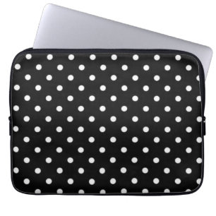Polka-puntpatroon Laptop Sleeve