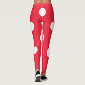 Polka-puntpatroon Leggings (Achterkant)