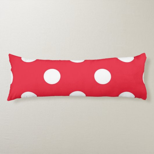 Polka-puntpatroon Lichaamskussen (Voorkant)