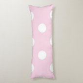 Polka-puntpatroon Lichaamskussen (Achterkant (Verticaal))