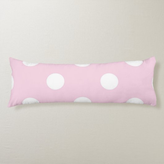 Polka-puntpatroon Lichaamskussen (Voorkant)
