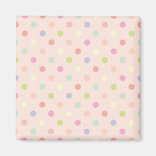 Polka-puntpatroon Magneet (Voorkant)