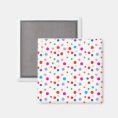 Polka-puntpatroon Magneet (Voorkant / Achterkant)
