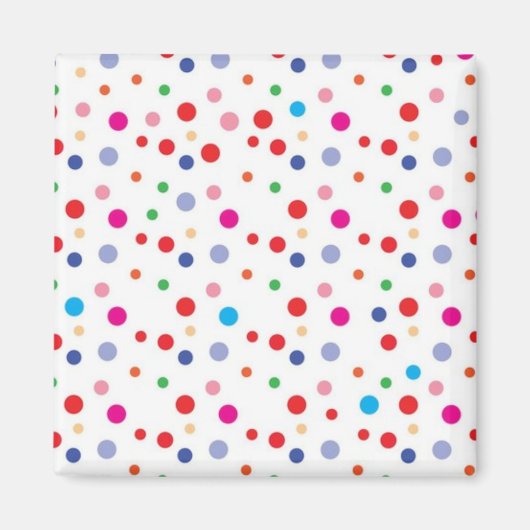 Polka-puntpatroon Magneet (Voorkant)