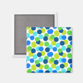 Polka-puntpatroon Magneet (Voorkant / Achterkant)