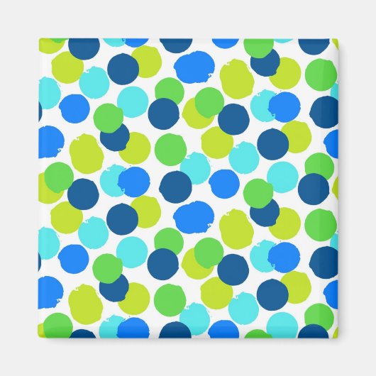 Polka-puntpatroon Magneet (Voorkant)