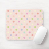 Polka-puntpatroon Muismat (Met muis)