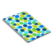 Polka-puntpatroon Notitieboek (Rechterzijde)