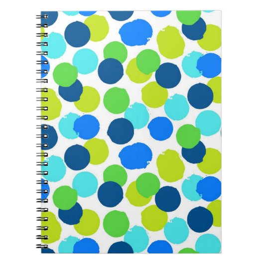 Polka-puntpatroon Notitieboek (Voorkant)