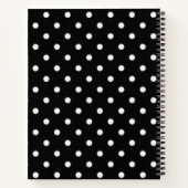 Polka-puntpatroon Notitieboek (Achterkant)